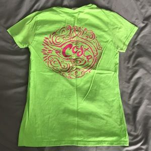 Costa Lime Green T-Shirt - Good Condition
